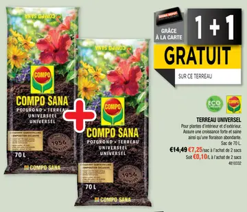 Aanbieding: COMPO SANA