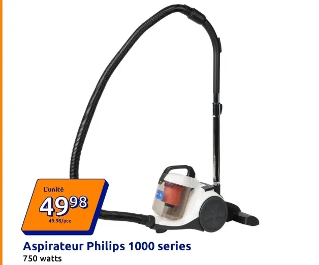 Offre: Aspirateur Philips 1000 series