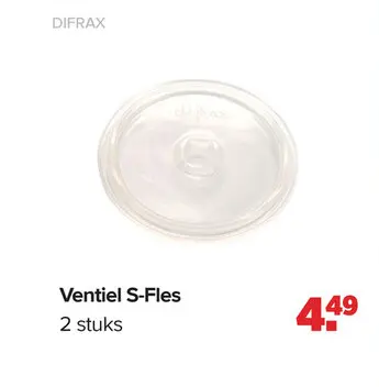 Aanbieding: Ventiel S-Fles