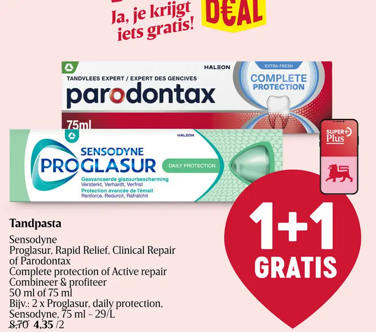 Promotie: Tandpasta