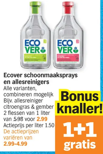 Promotie: Schoonmaaksprays en allesreinigers