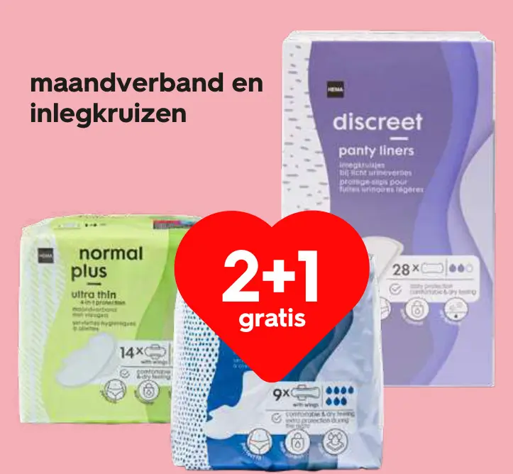 Promotie: Maandverband en inlegkruizen