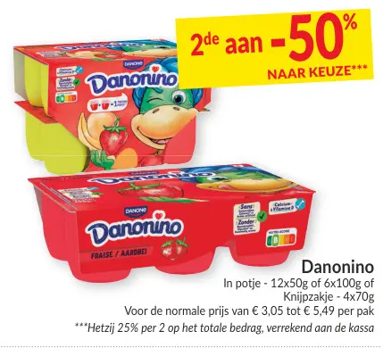 Promotie: Danonino