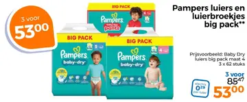 Aanbieding: Luiers en luierbroekjes big pack