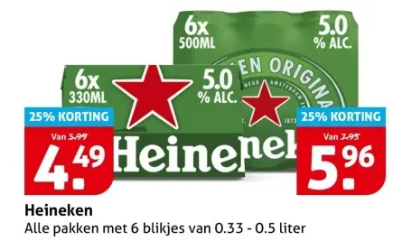 Aanbieding: Heineken