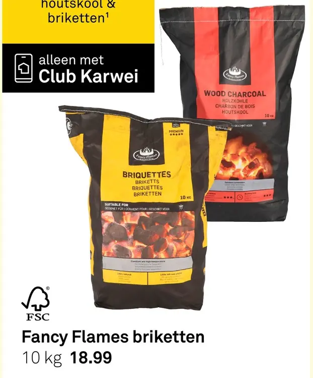 Aanbieding: Fancy Flames briketten