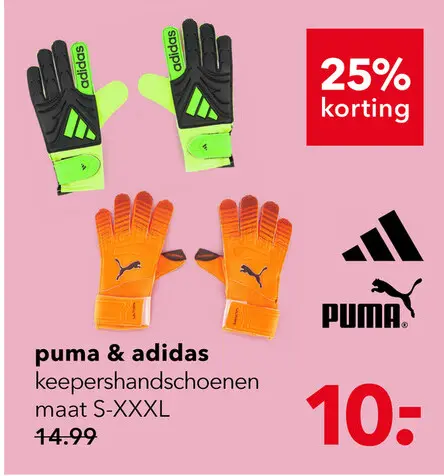 Aanbieding: Keepershandschoenen