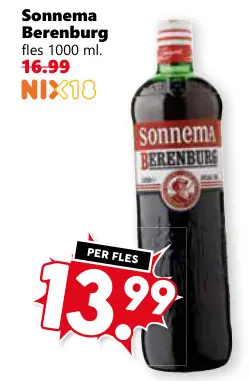 Aanbieding: Sonnema Berenburg