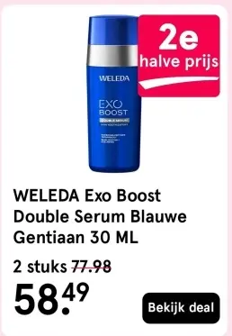 Aanbieding: Exo Boost Double Serum Blauwe Gentiaan