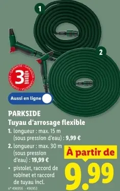 Offre: Tuyau d'arrosage flexible