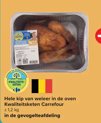 Promotie: Hele kip van weleer in de oven