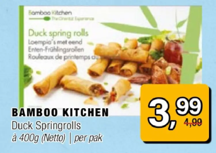 Aanbieding: Duck Springrolls