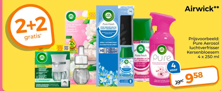 Aanbieding: Pure Aerosol luchtverfrisser Kersenbloesem