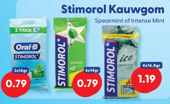 Aanbieding: Stimorol Kauwgom