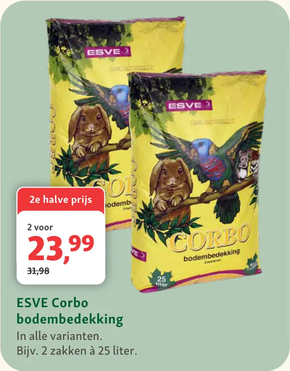 Aanbieding: ESVE Corbo bodembedekking