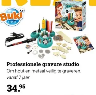 Promotie: Buki Professionele gravure studio