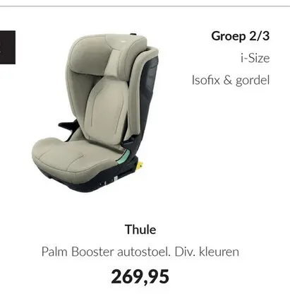 Aanbieding: Palm Booster autostoel