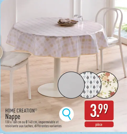 Offre: Nappe
