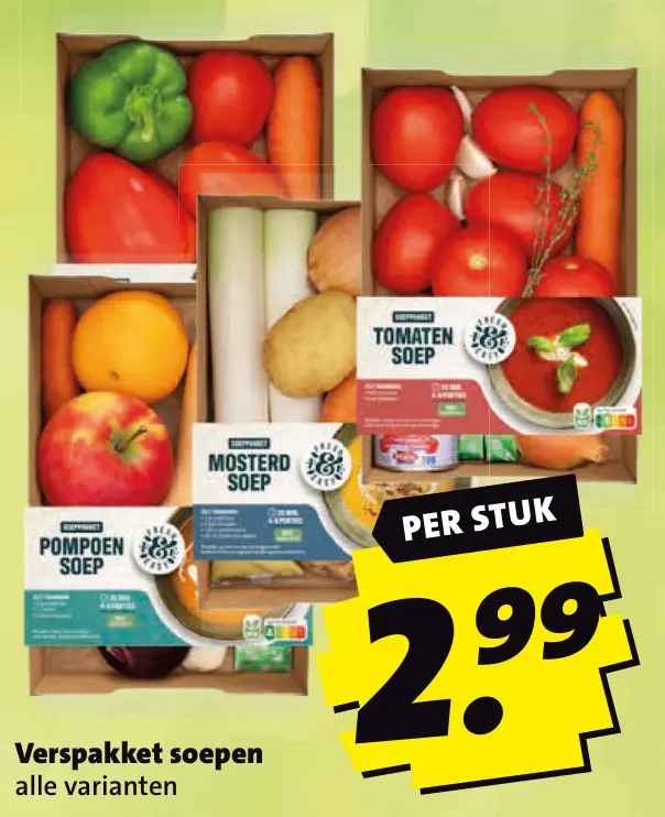 Aanbieding: Verspakket soepen