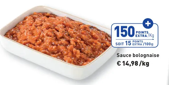 Offre: Sauce bolognaise