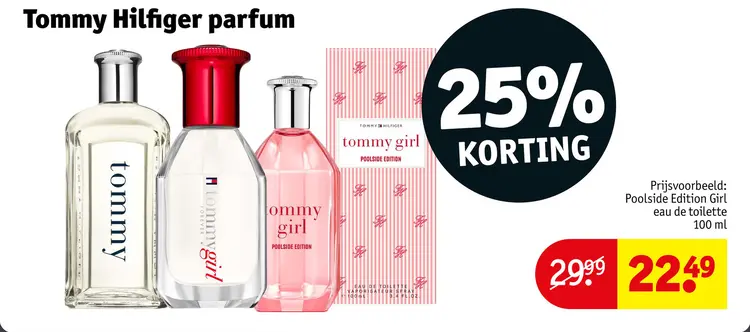 Promotie: Tommy Hilfiger parfum
