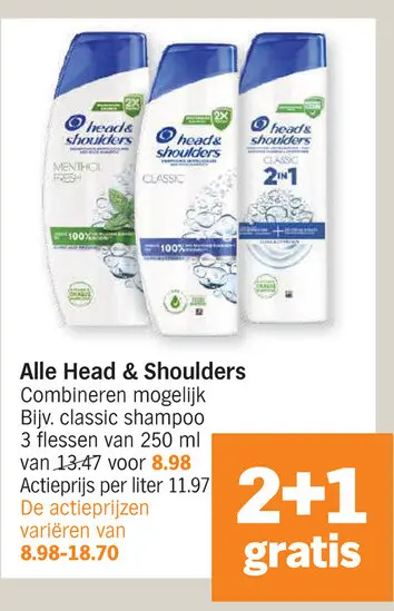 Promotie: Head & Shoulders