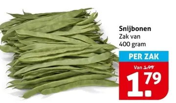 Aanbieding: Snijbonen
