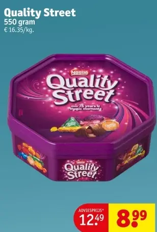 Promotie: Quality Street