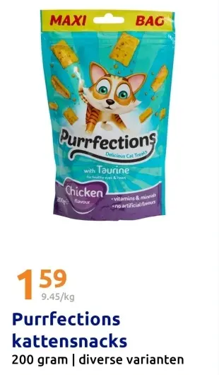 Aanbieding: Purrfections kattensnacks