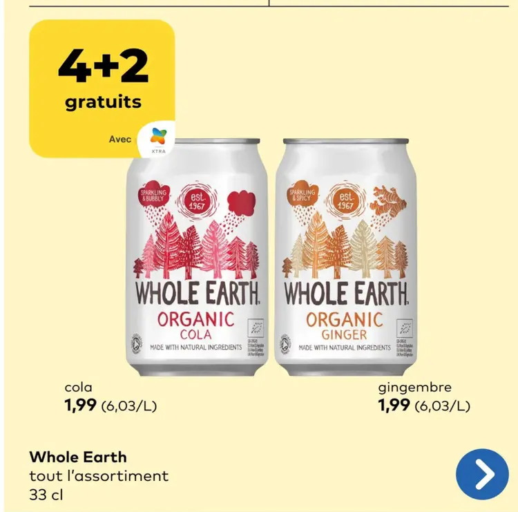 Offre: Whole Earth