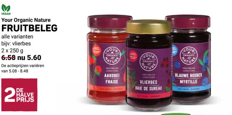 Aanbieding: Fruitbeleg