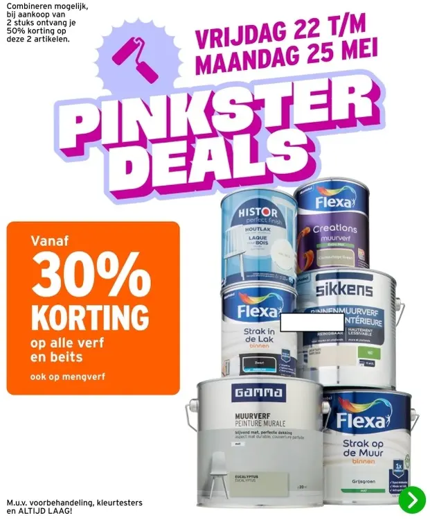 Aanbieding: Alle verf en beits