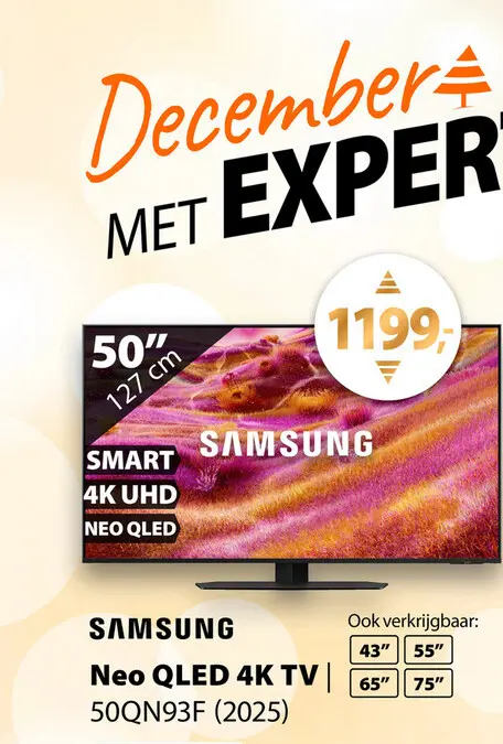 Aanbieding: Samsung Neo QLED 4K 50QN93F (2025)