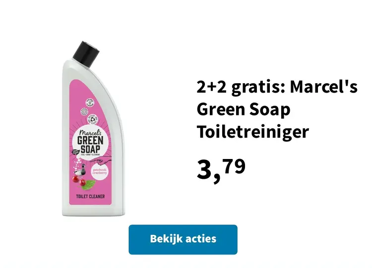 Promotie: Marcel's Green Soap Toiletreiniger