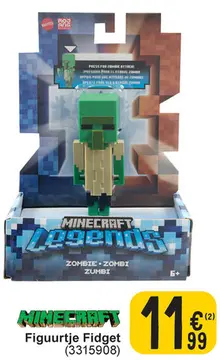 Aanbieding: MINECRAFT Figuurtje Fidget