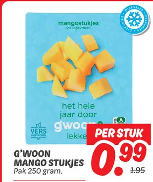 Aanbieding: Mango stukjes