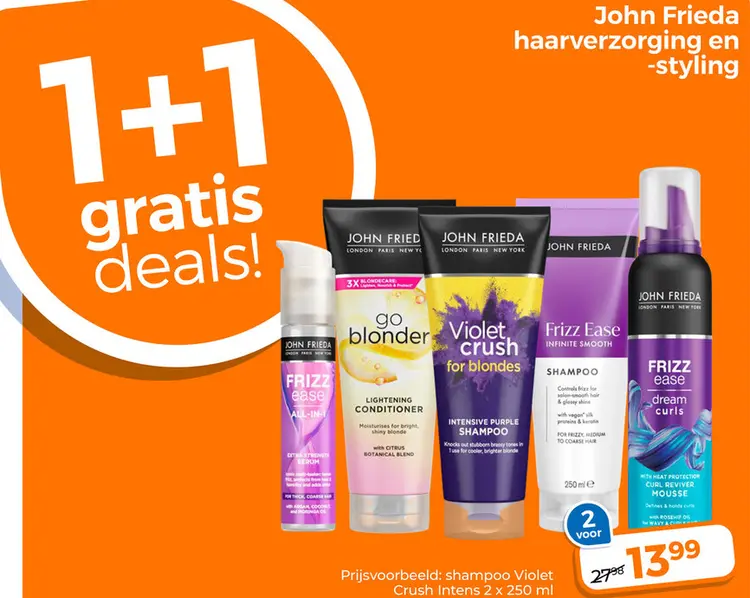 Aanbieding: shampoo Violet Crush Intens