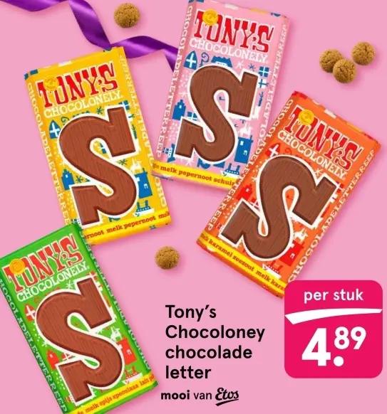 Aanbieding: Chocolade letter