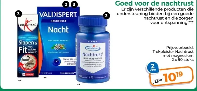 Aanbieding: Nachtrust met magnesium