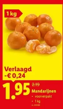 Promotie: Mandarijnen