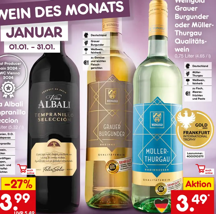 Aanbieding: Viña Albali Tempranillo Selección