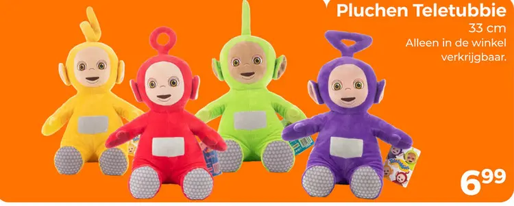 Aanbieding: Pluchen Teletubbie