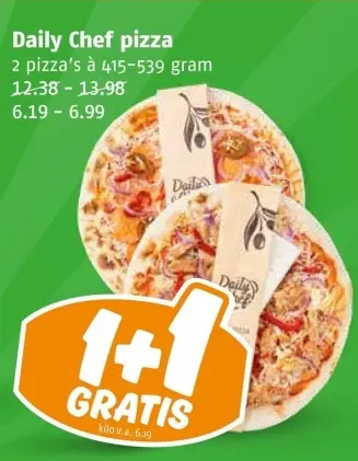 Aanbieding: pizza