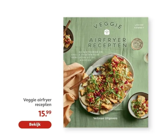 Aanbieding: Veggie airfryer recepten