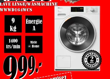 Aanbieding: Wasmachine wwwd164wcs