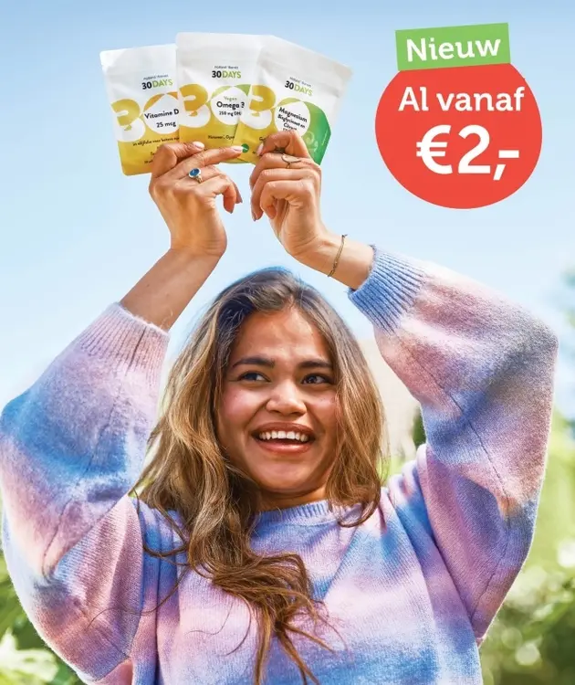 Aanbieding: Vitamine D, Vegan Omega 3, Magnesium