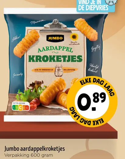 Aanbieding: Aardappelkroketjes
