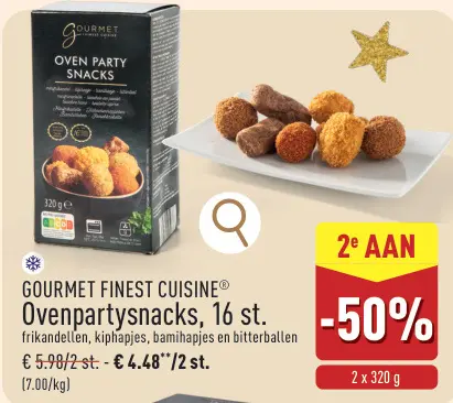 Aanbieding: Ovenpartysnacks