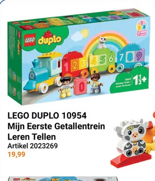 Aanbieding: LEGO DUPLO 10954 Mijn Eerste Getallentrein - Leren Tellen
