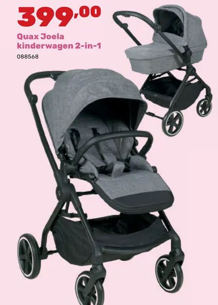 Promotie: Quax Joela kinderwagen 2-in-1